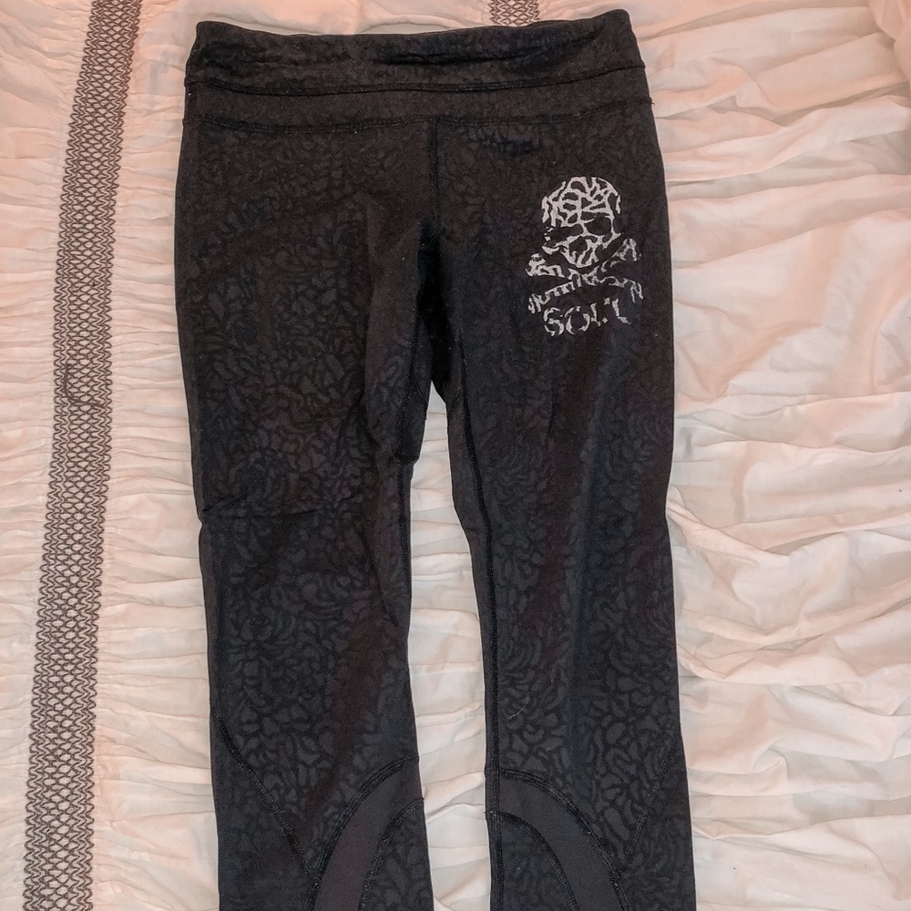 Soulcycle Lululemon Cropped Leggings